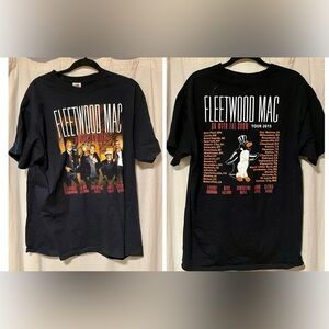 Fleetwood Mac Tour 2015 Black T-Shirt- XL